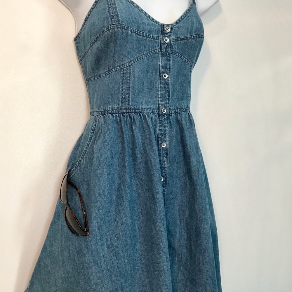 Summer dress stretch back EXPRESS excellent condition size S